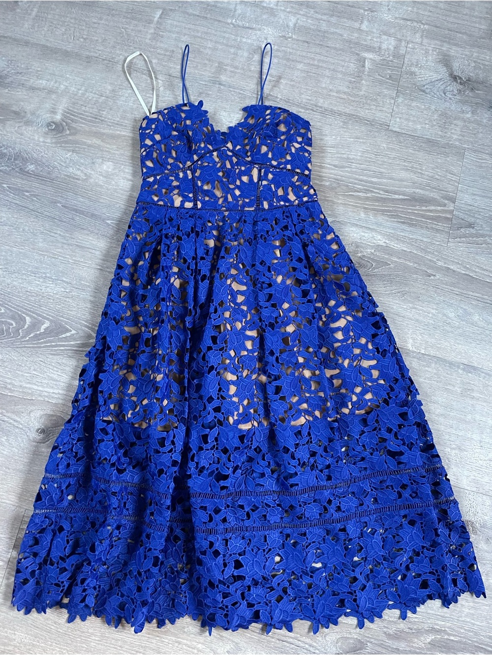 Self Portrait Crochet Sleeveless Dress
Azalea A Line Size 8 nwts